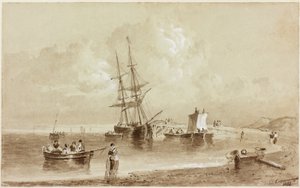 Budle Bay, Northumberland da John Wilson Carmichael